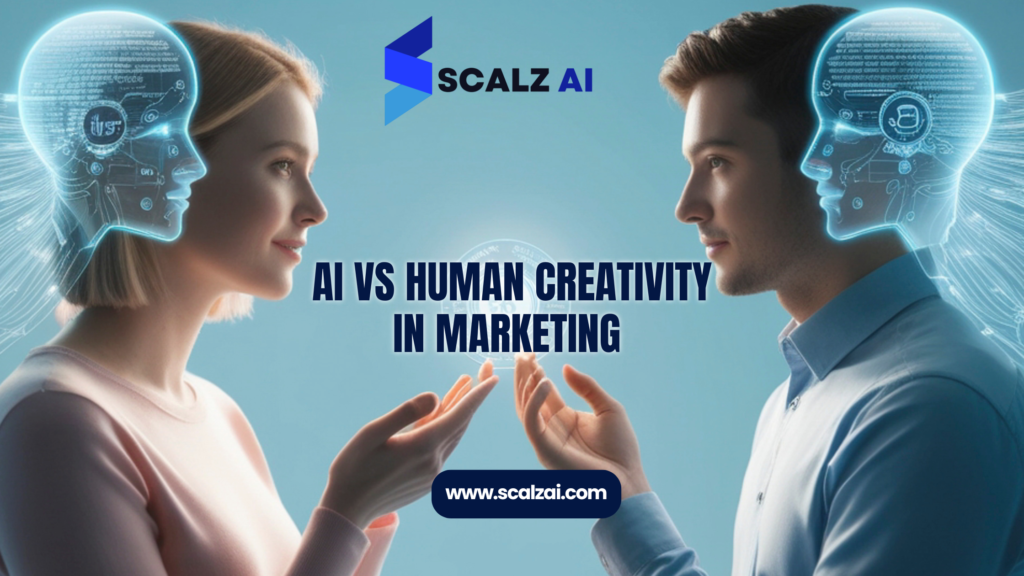 AI vs Human Creativity in Marketing | SCALZAI